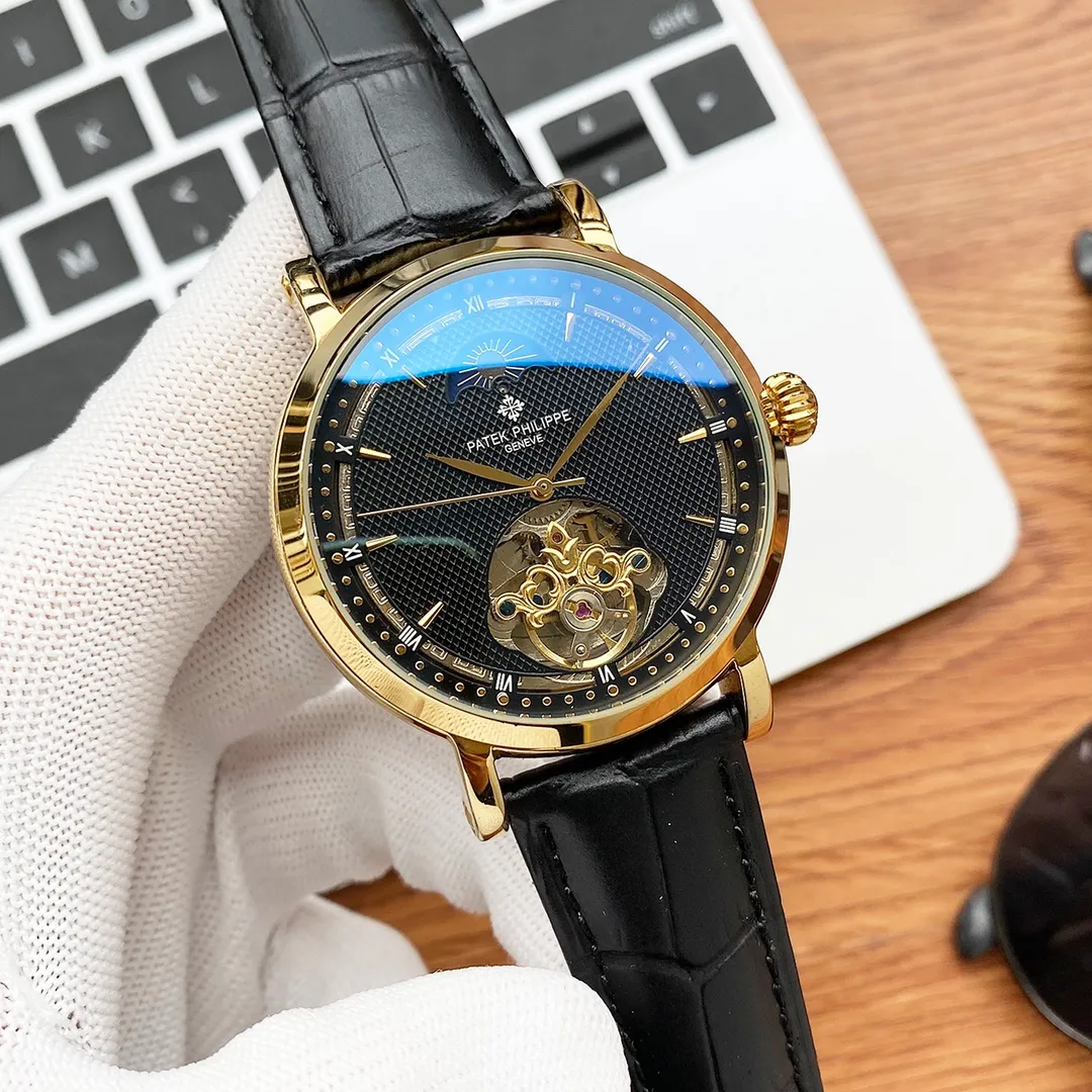 【High-end replica】💰1440! Patek Philippe - PATEK PHILPPE Type: [Cool] Men's Watch Case: 316 fine steel (high quality workmanship) Strap: Imported calfskin/316 fine steel (two options available) Movement: Imported Citizen 8215 modified deck mechanical movement (stable travel time) Material: Advanced reinforced coating mirror Size: Diameter 40mm Thickness 13mm